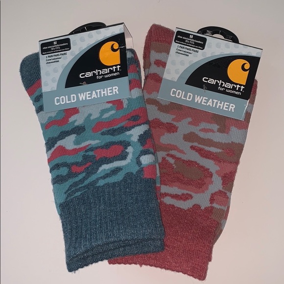Carhartt Accessories - 💕SOLD💕 Carhartt Cold Weather Camo Print Socks